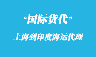 上海到印度海運物流公司有哪些？