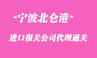 寧波北侖港報關公司