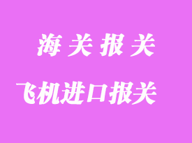 怎么辦飛機進口報關手續(xù)？